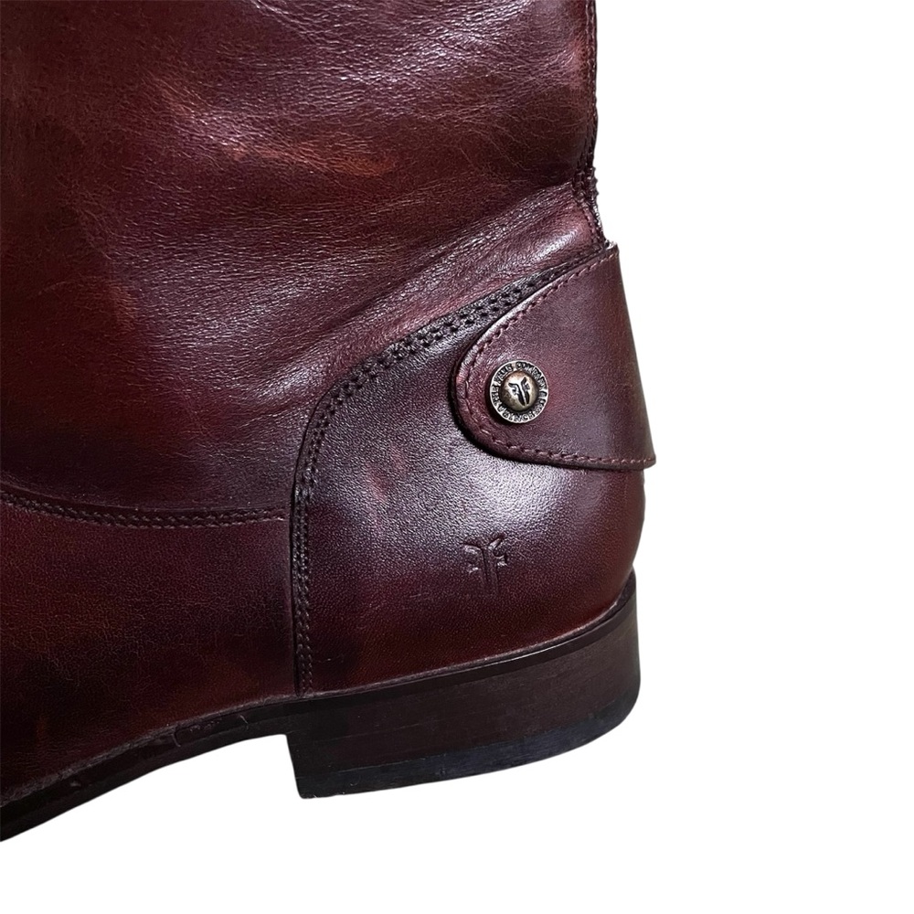 Frye Melissa Button Back Zip Brown
Leather Boots - Picture 12 of 16